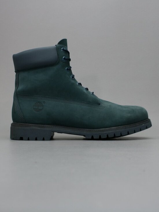 Timberland Men\'s 14 Classic 6 Inch Blue Nubuck Waterproof Ankle Work Boots A2FDK main image 8